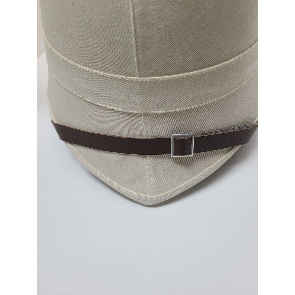 Vintage British Military Pith Vietnam Sun Helmet Hat Safari Tan Twill Cover - Picture 8 of 15
